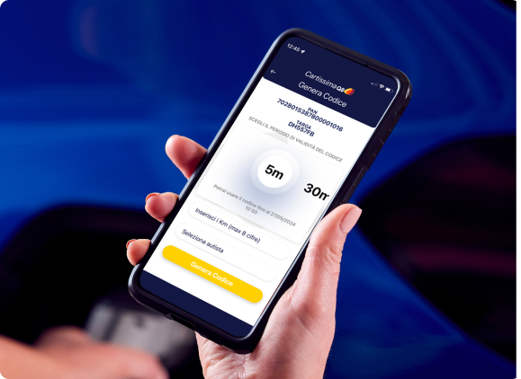 Fare rifornimento con l'app CartissimaQ8