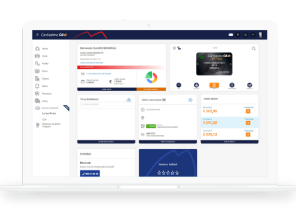 Gestione Carte Carburante Q8 sul portale CartissimaWeb