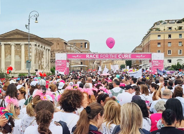 Race for the Cure a Roma con Q8