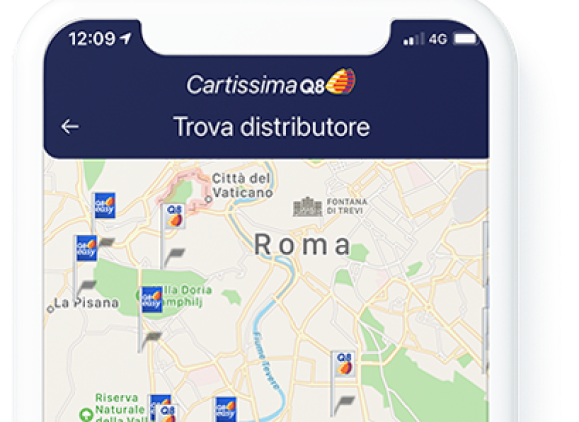 Stazioni di servizio Q8 nelle vicinanze